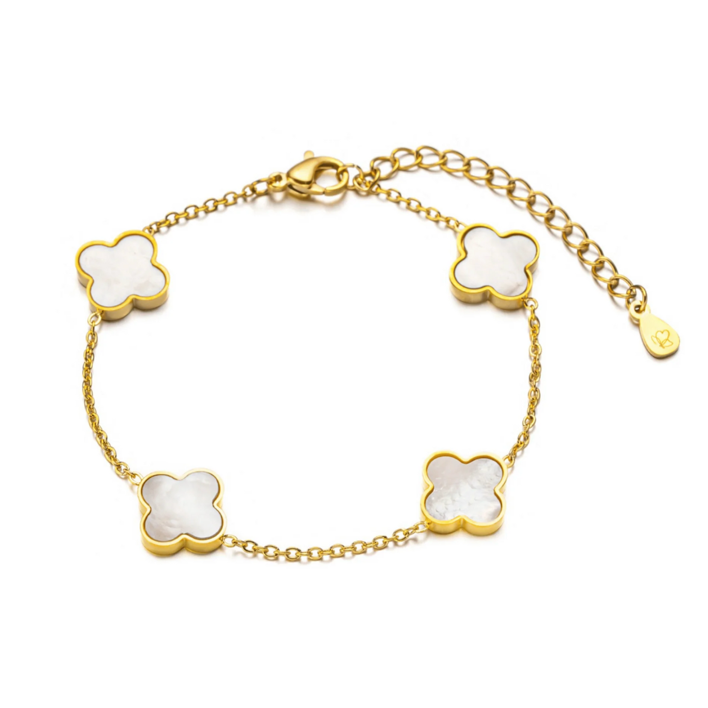 „Golden Clover“ Armband