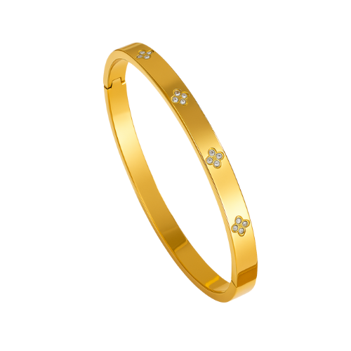 “Lumière Clover” Bangle