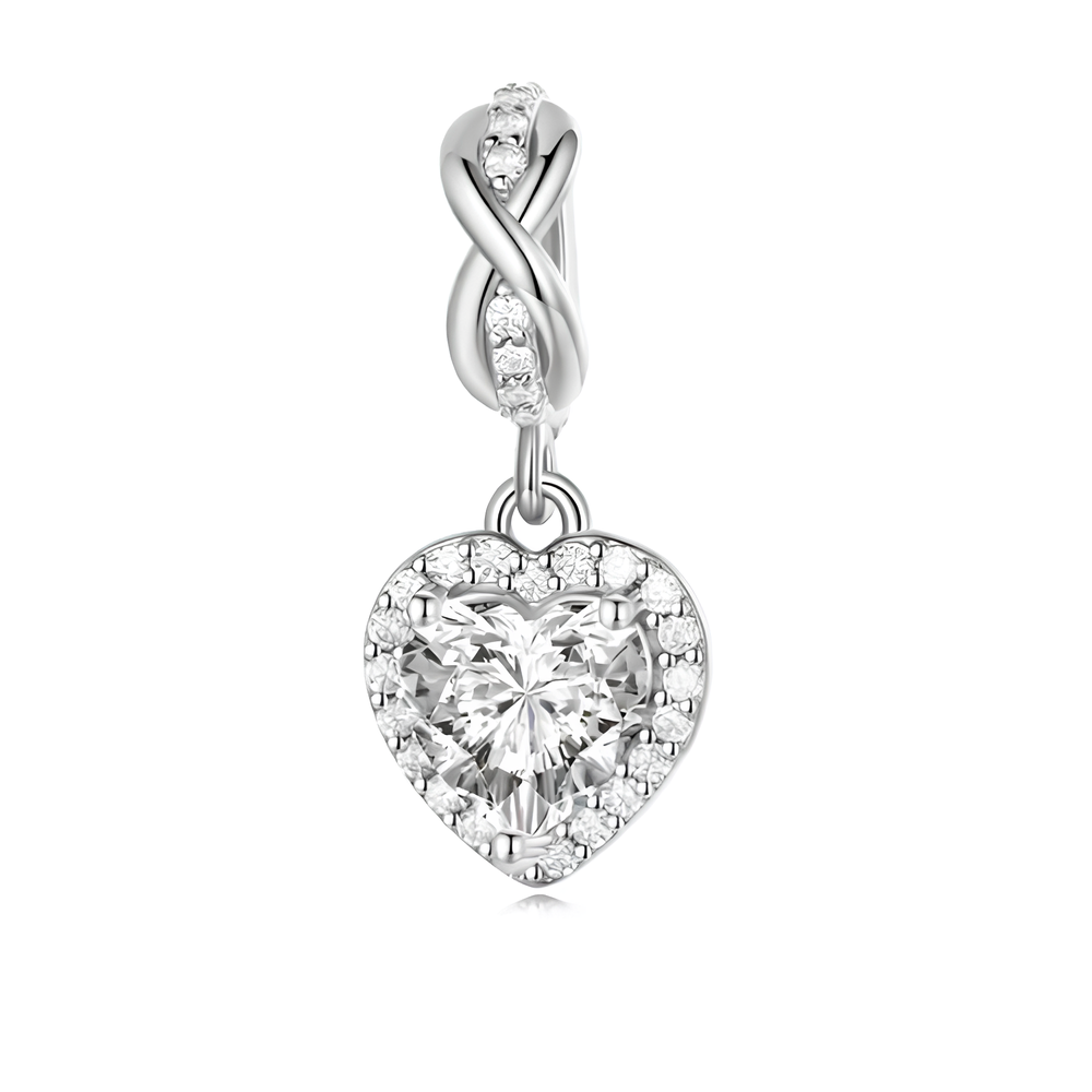 „Diamond Heart“ Charm