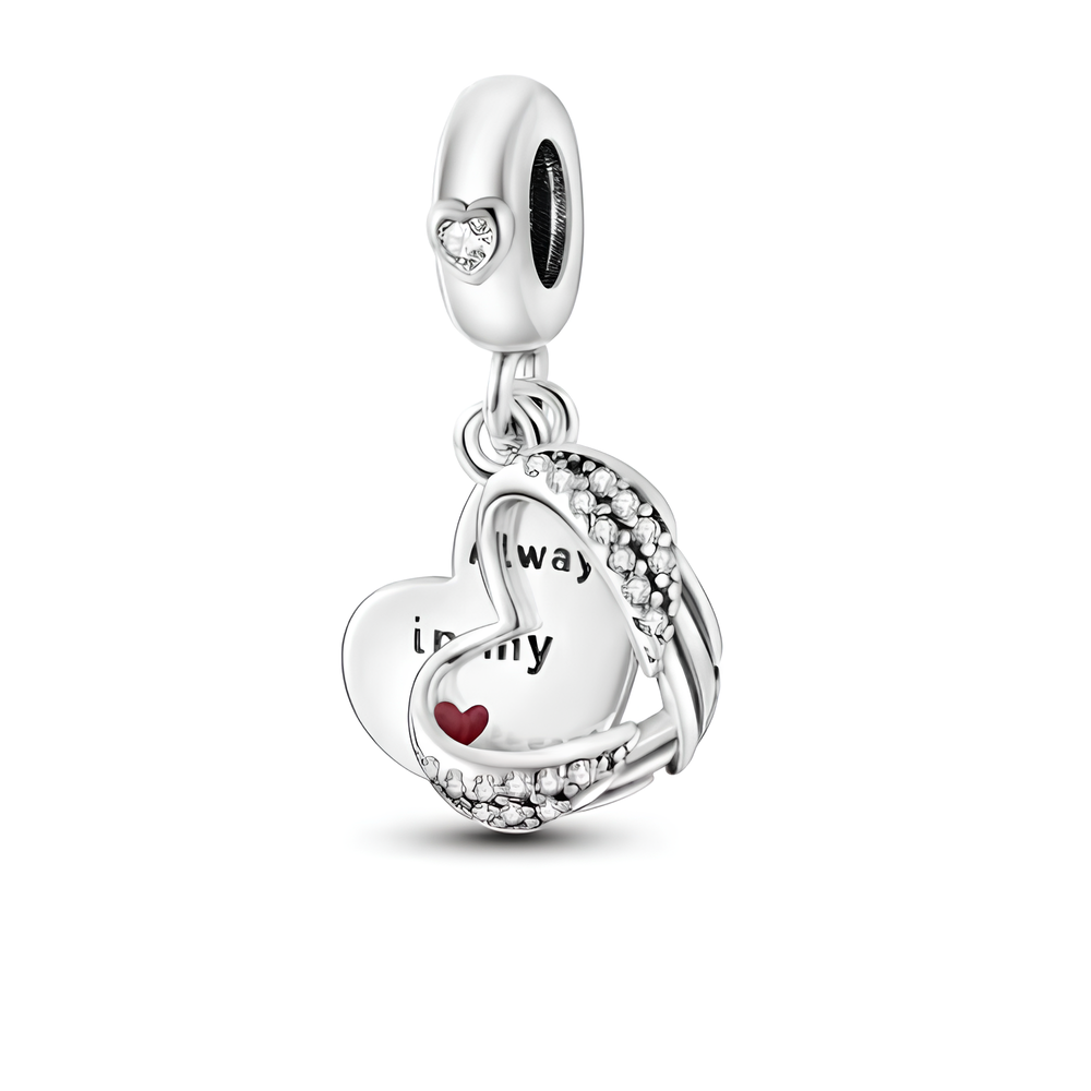 "Always in My Heart" Charm