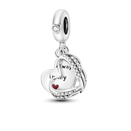 "Always in My Heart" Charm