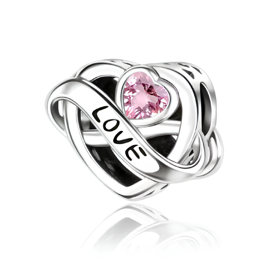 "Love" Herz Charm