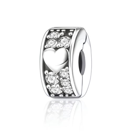 „Crystal Heart“ Charm