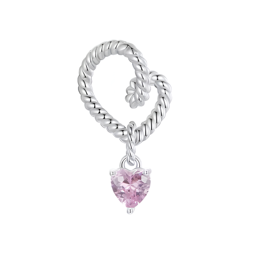 „Rope Heart“ Charm