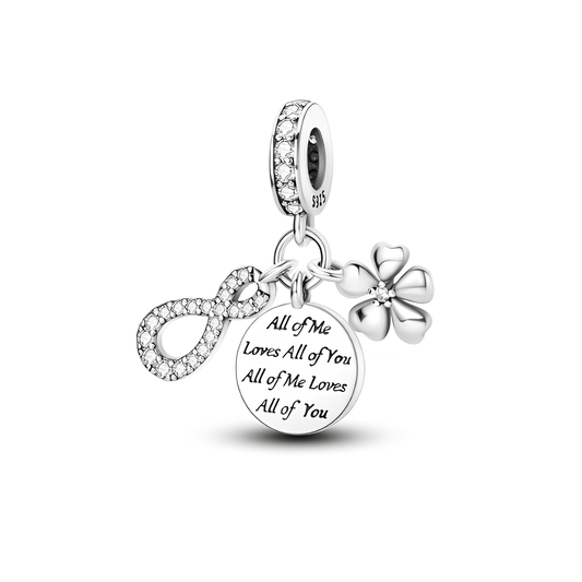 „All of Me Loves All of You“ Charm