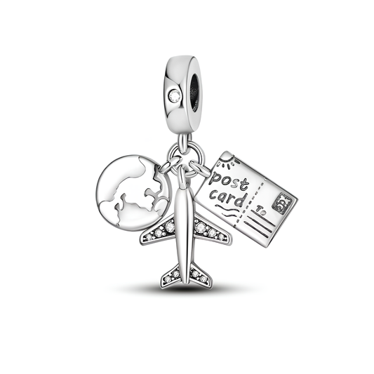 "Postcard" Charm