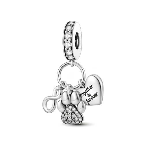 "Together & Forever" Charm
