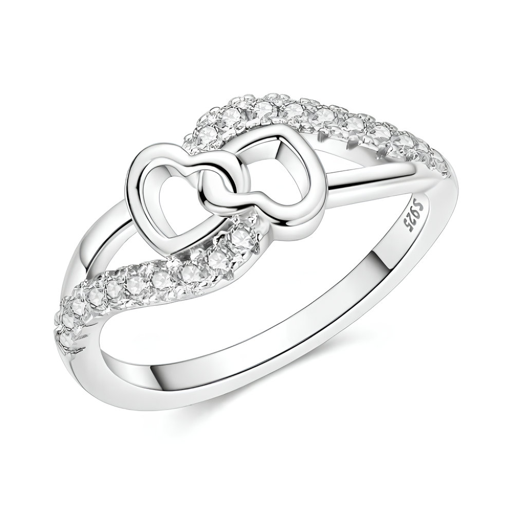 „Verbundene Herzen“ Ring