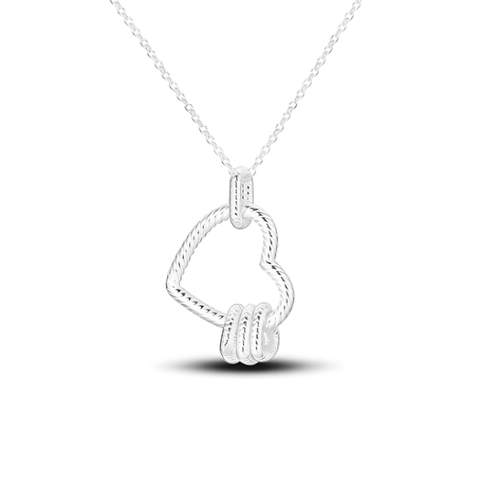 „Knotted Heart“ Kette