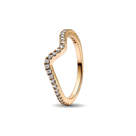 “Golden Flow” Ring