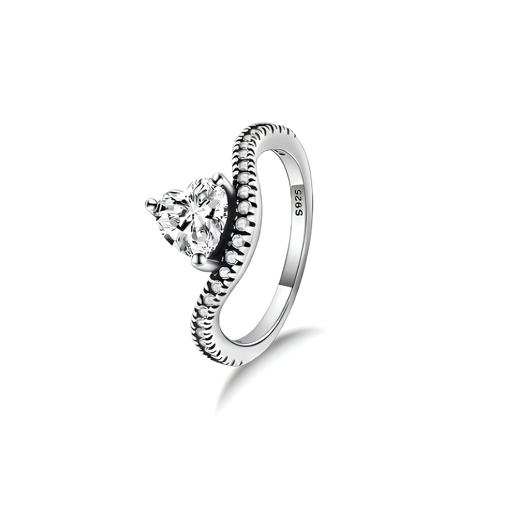 "Herzfunkeln" Ring