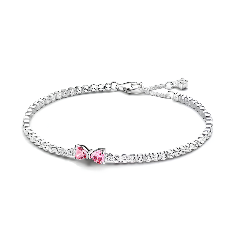 "Pink Butterfly Wishes“ Armband