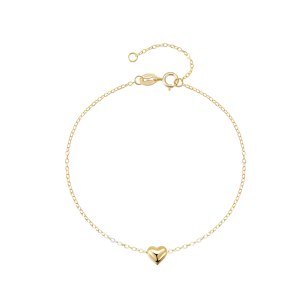 “Golden Heart” Armband