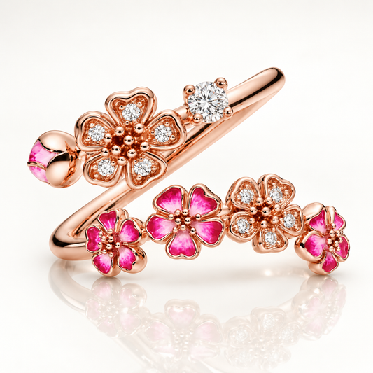 "Cherry Blossom" Ring