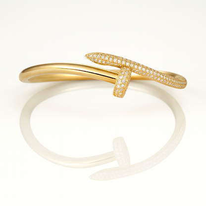 “Golden Bolt” Bangle