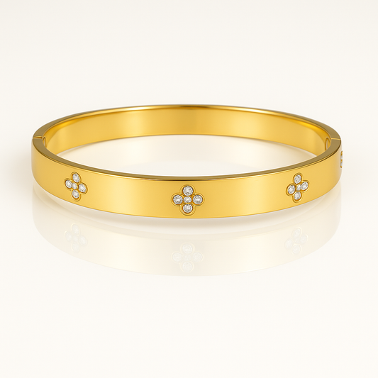“Lumière Clover” Bangle